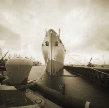 ship and ropes