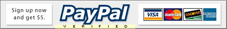 Pay us securely with your Visa, MasterCard, Discover, or American Express card through PayPal!